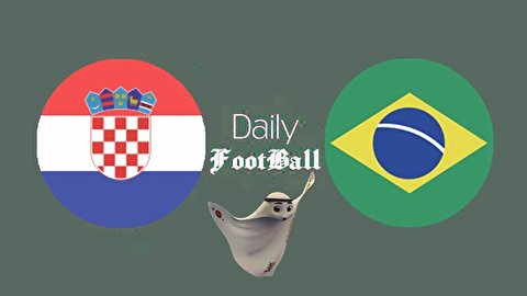ضربات پنالتی بازی برزیل و کرواسی