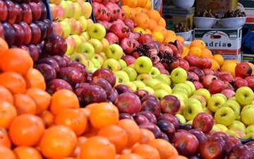 قیمت پایین میوه نسبت به پاییز پارسال